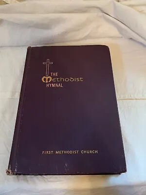 The Methodist Hymnal 1966 Purple Official Hymnal The Methodist Church Hardcover • $9.95