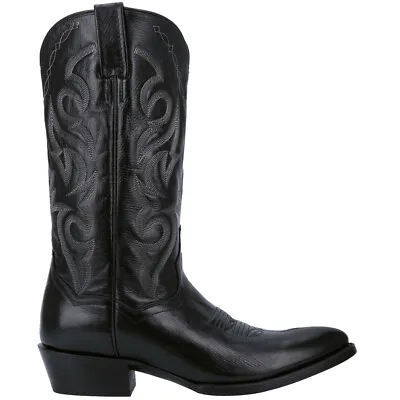 Dan Post Boots Milwaukee Pointed Toe Cowboy  Mens Black Casual Boots DP2110J • $199.95