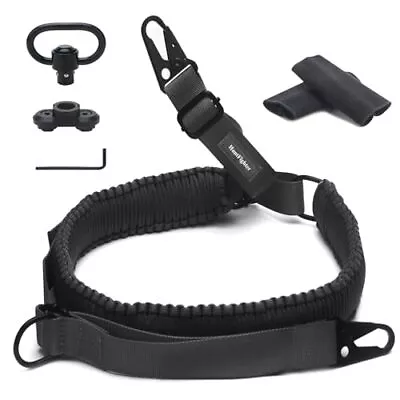 Rifle Sling 2-Point 550 Paracord Gun Sling With Adjustable Length Strap Qui... • $36.33