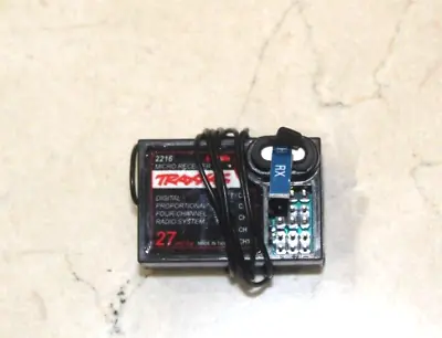 Traxxas 27MHZ 2216 4CH Micro Receiver / No Crystal Slash Stampede Rustler • $20