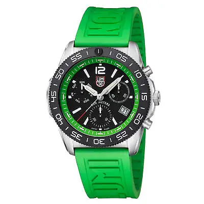 Luminox Men's Watch Pacific Diver Chronograph Black And Green Dial XS.3157.NF • $494.91