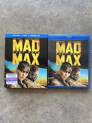 Mad Max: Fury Road (Blu-ray/DVD 2015) 2 Disc Set! W/Slipcover! • $4.28