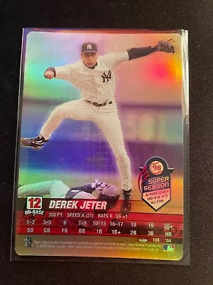 2004 MLB Showdown Derek Jeter Super Season FOIL #108 Yankees • $100