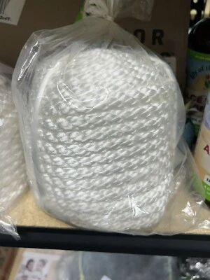 $25 • Buy 1/2inch 100FT Twisted 3 Strand Nylon Anchor Rope Braided