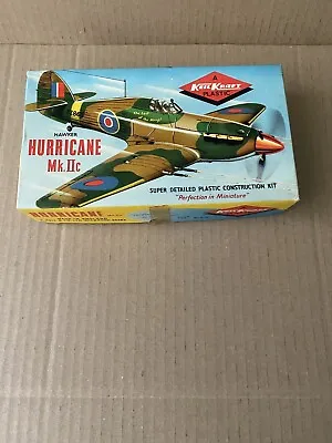 Keilcraft Hawker Hurricane Mk.IIC Plastic Kit In 1:72 Scale. Vintage Boxed. • £9.99