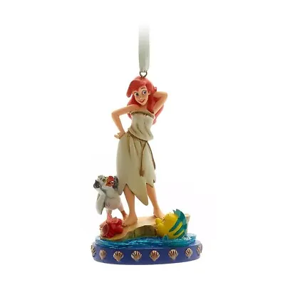 Disney 2021 Ariel Little Mermaid Christmas Tree Decoration Hanging Ornament NEW • £17.95