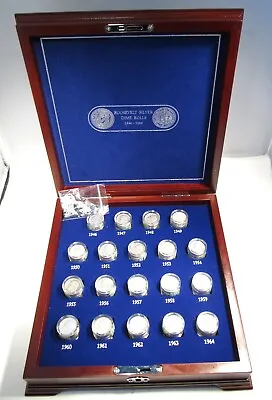 1946-1964 Silver Roosevelt Mini Rolls Set In Display Box AN953 • $950