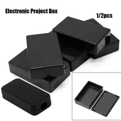 Electronic Project Box Waterproof Cover Project Instrument Case Enclosure Boxes • £4.13