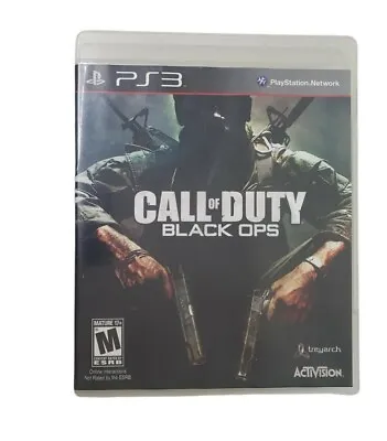 Call Of Duty: Black Ops (Sony PlayStation 3 2010) With Manual  • $17.99