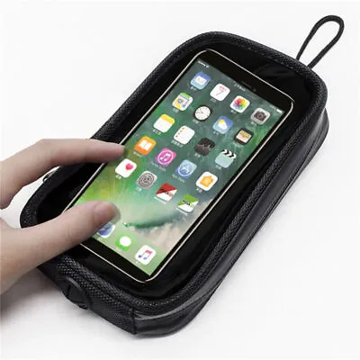 Motorcycle Magnetic Fuel Gas Tank Bag Cell Phone Holder Pouch Case Waterproof • $27.80