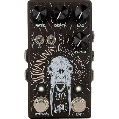 Walrus Audio Julianna Deluxe Chorus/Vibrato Effects Pedal Onyx Edition Black • $279.99