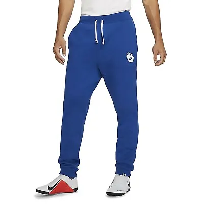 Nike NYC Fleece French Terry Sweatpant Joggers Blue Big Apple Unisex AT6645-495 • $29.99