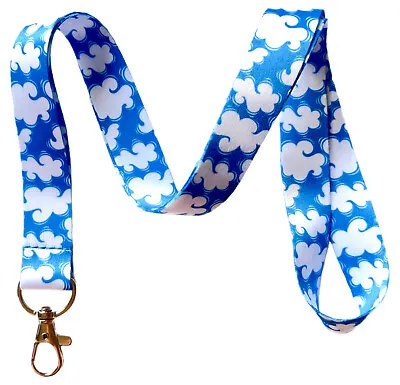 Cloud Pattern Lanyard Id Badge Holder Keychain By Execucat • $12.99