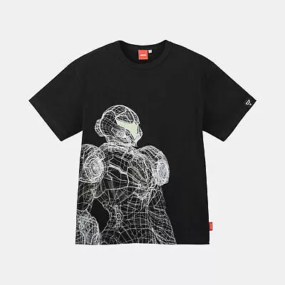 Nintendo Store Tokyo Limited T-shirt Metroid Dread Samus Aran Black  S/M/L/XL • $80.98