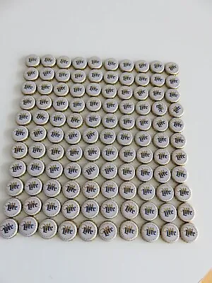 Miller Lite Beer Bottle Caps 200 In  Excellent Condition • $8.99