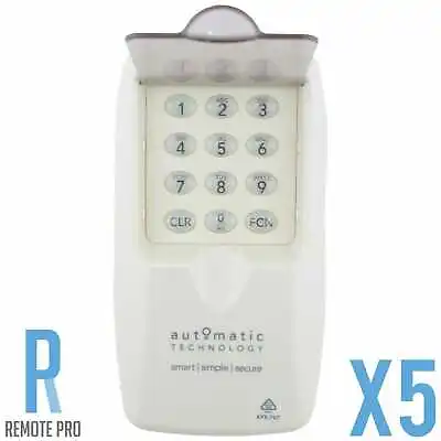 5 X ATA PTX-5v2 TrioCode 128 Garage Keypad Genuine KPX-7v2 GDO 11v1/6v3/6v4/7v2 • $438