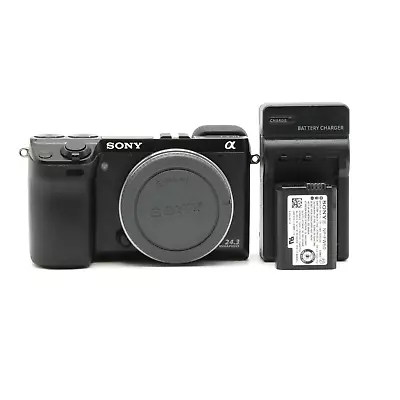 Sony Alpha NEX-7 24.3MP Digital Mirrorless Camera - Black (Body Only) #3 • $290