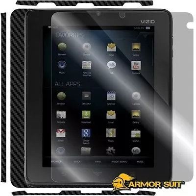 ArmorSuit MilitaryShield Vizio 8-Inch VTAB1008 Screen Protector + Black Carbon • $19.45