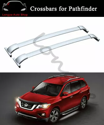 Fits For Nissan Pathfinder 2013-2021 Crossbar Cross Bar Roof Rack Rail Carrier • $310.70