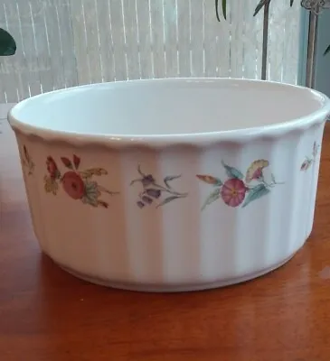 Mikasa Maxima Brywood Souffle Serving  Baking Dish Microwave Safe Big • $30