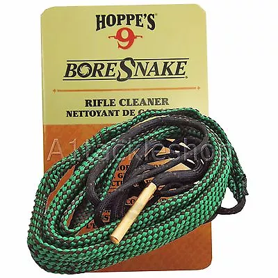 Hoppes .22 .222 .223 Rifle Bore Snake Cleaning Barrel Pullthrough • £19.99