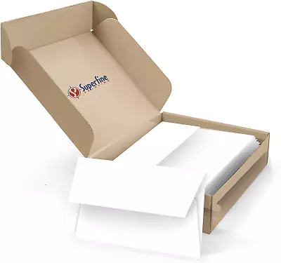 A6 White Invitation Envelopes| 4 3/4  X 6 1/2  Inches | 250 Envelopes Per Pack • $32.10