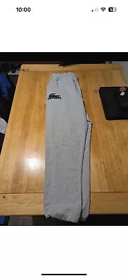 Lacoste Tracksuit Bottoms Large • £35