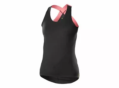 Mavic Sequence Twist Sleeveless Tank Top - Womens - Pirate Black • $34.95