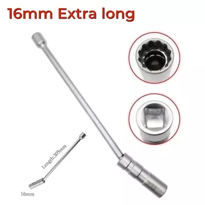 16mm 12 Point Magnetic Spark Plug Socket Thin Wall Removal Tool 3/8 Inch Drive • $10.52