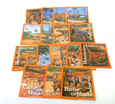 Monopoly Jr. Dig'n Dinos Game Replacement  Set Of 16 Dino Bio Cards • $9.02