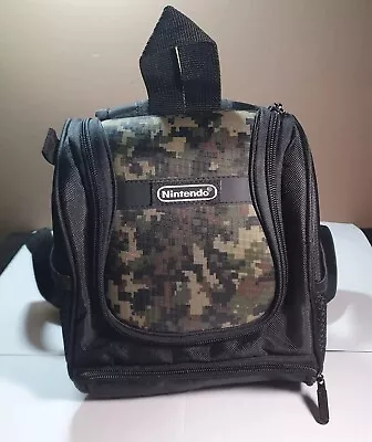 Nintendo Handheld Game System Mini Backpack Camo DS Gameboy Travel Case Bag • $9.99