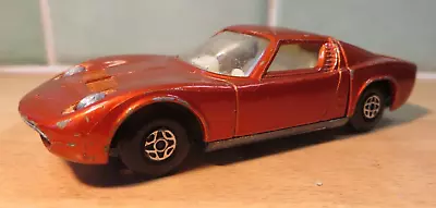 Matchbox Speed Kings - K 24 - Lamborghini Miura - 1970 • £2.50