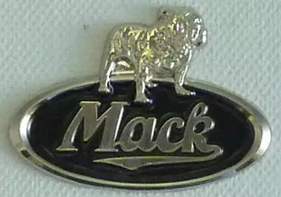 Mack Trucks Bulldog Logo Black Lapel/hat Pin Badge                      F041202 • $10.59