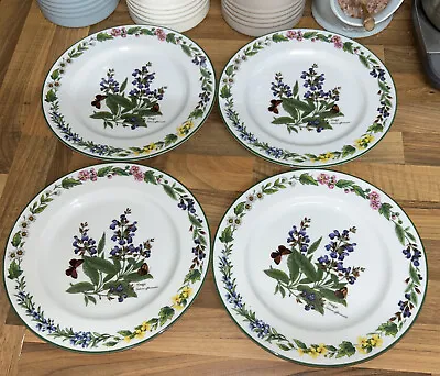 £14.99 • Buy Royal Worcester Herbs SAGE  8 ” Salad / Lunch  Plate X 4 First Quality