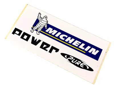 ONE (1) Original Vintage MICHELIN Tires Power Pure Sticker Decal Racing NOS RARE • $6.50