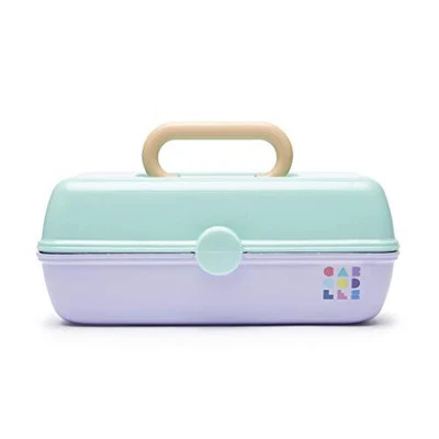 $19.18 • Buy Caboodles Pretty In Petite Vintage Case, Seafoam Lid And Lavender Base, Retro...