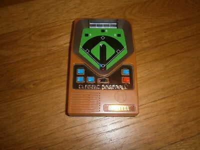 *Mattel*Classic Baseball*Handheld Electronic Game *TESTED/WORKING*Nice!* • $22.27