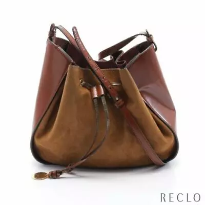 Stella Mccartney Auth Bag Women Used Falabella Shaggy Deer Foldover Shoulder Bag • $234.48