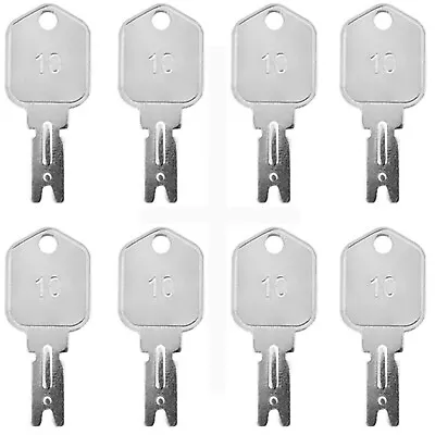 8X Forklift 166 1430 Key For Daewoo Skid Steer 430 440 450 New Holland LB620 JLG • $10.37