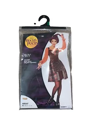 $36.99 • Buy Women's Sz L Disney Hocus Pocus Mary Classic Adult Costume, Red Orange With Wig