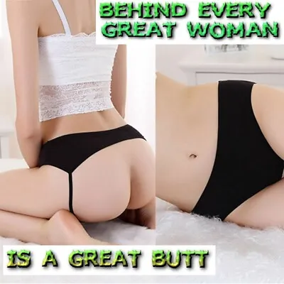 £4.39 • Buy Women Backless Open Butt Panties Crotchless Briefs Thongs Lingerie Underwear HOT