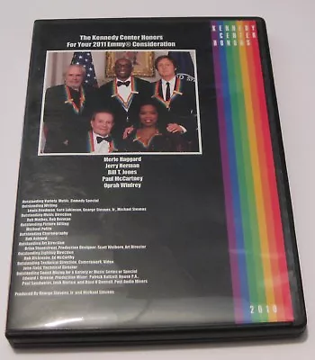 KENNEDY CENTER HONORS DVD Paul McCartney Oprah Merle Haggard Jerry Herman • $23.99