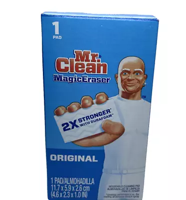 Mr. Clean Original Magic Eraser 2x Stronger With Durafoam New Sealed Box 1 Pad • $5.97