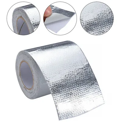 Car Thermal Exhaust Tape Intake Heat Insulation Shield Heat Barrier Self Sticker • $13