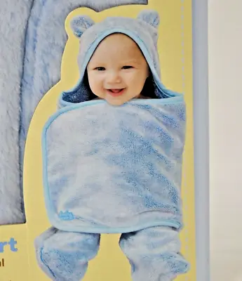 NEW The World Of Baby Mink Comfort Roll Cozy Baby Blanket • $34.95