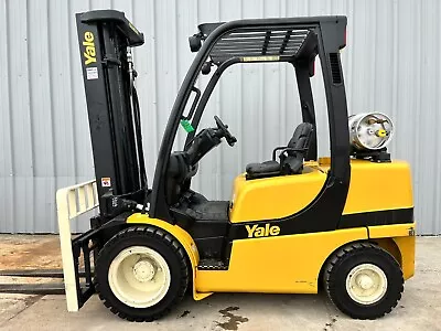 2008 Yale Glp060vx 6000lb Solid Pneumatic Tire Forklift • $25500