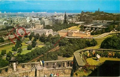 Picture Postcard::Edinburgh From The Castle • £1.89