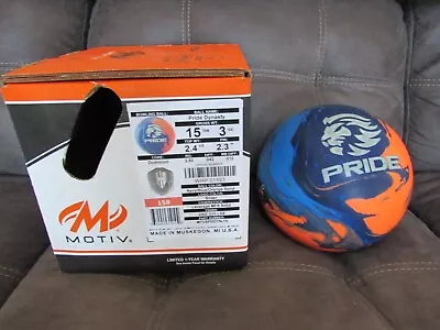 Motiv Pride Dynasty Bowling Ball ~15 Lbs ~ New In Box • $150