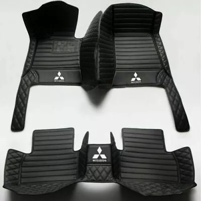 For Mitsubishi All Series Car Floor Mats Waterproof Carpets Auto Front Rear Pads • $46.49