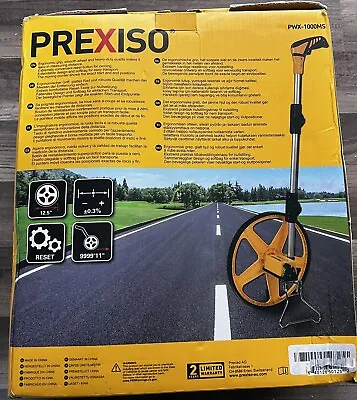 PREXISO Folding Distance Measuring Wheel 9999 Ft Tape Measure 16 Ft/5MWith/Y • $21.99